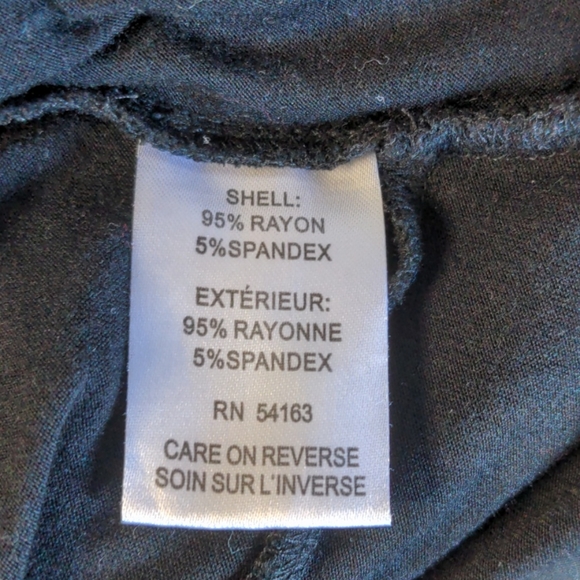 Calvin Klein Ruffled Black Tank Top - Picture 9 of 9